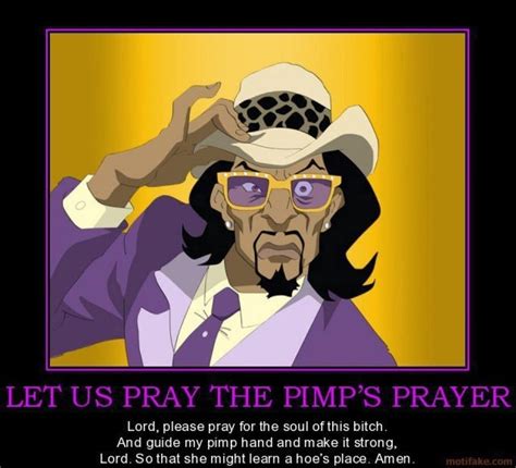 a pimp named slickback prayer.